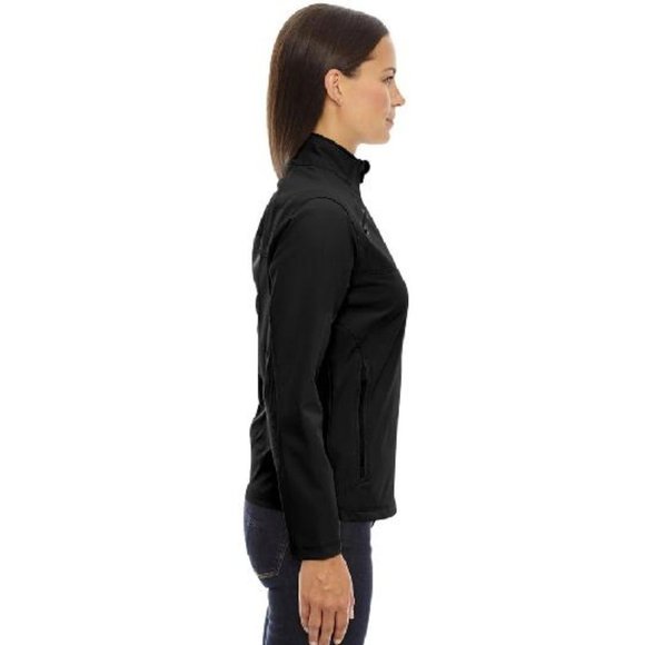 North End Sport Ladies 3-Layer Light Bonded Jacket - Picture 3 of 4